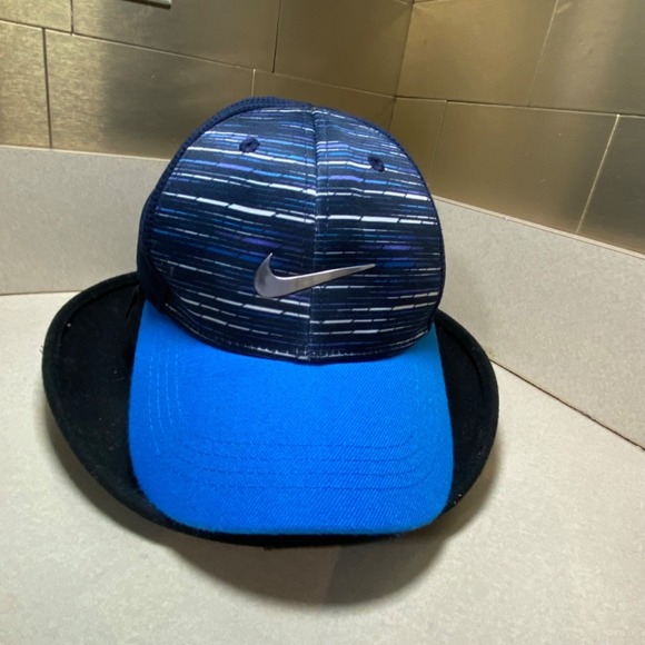Nike Other - Nike Kids' 4-7 Baseball Cap Dri-FIT Adjustable Hat‎ Blue